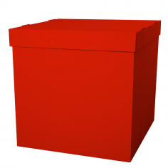 Коробка для воздушных шаров, Красная