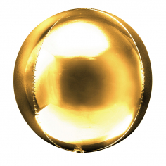 Шар Сфера 3D, Золото / Gold Orbz